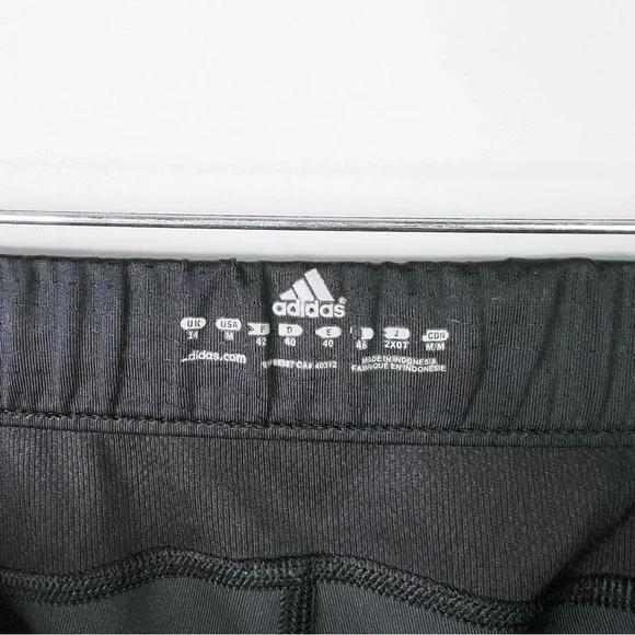 Adidas Performance Athletic Leggings Training Ankle Zipper Mesh Black Size M - Picture 8 of 14